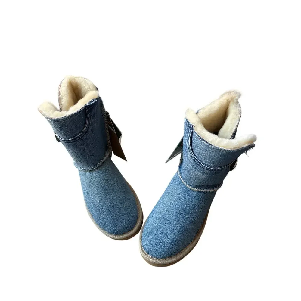 UGG Since 1974 Denim Slippers NWT Australian Made Sz 8 Y2K